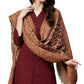 Women's Acro Wool Blend Woven Kashmiri Shawls
