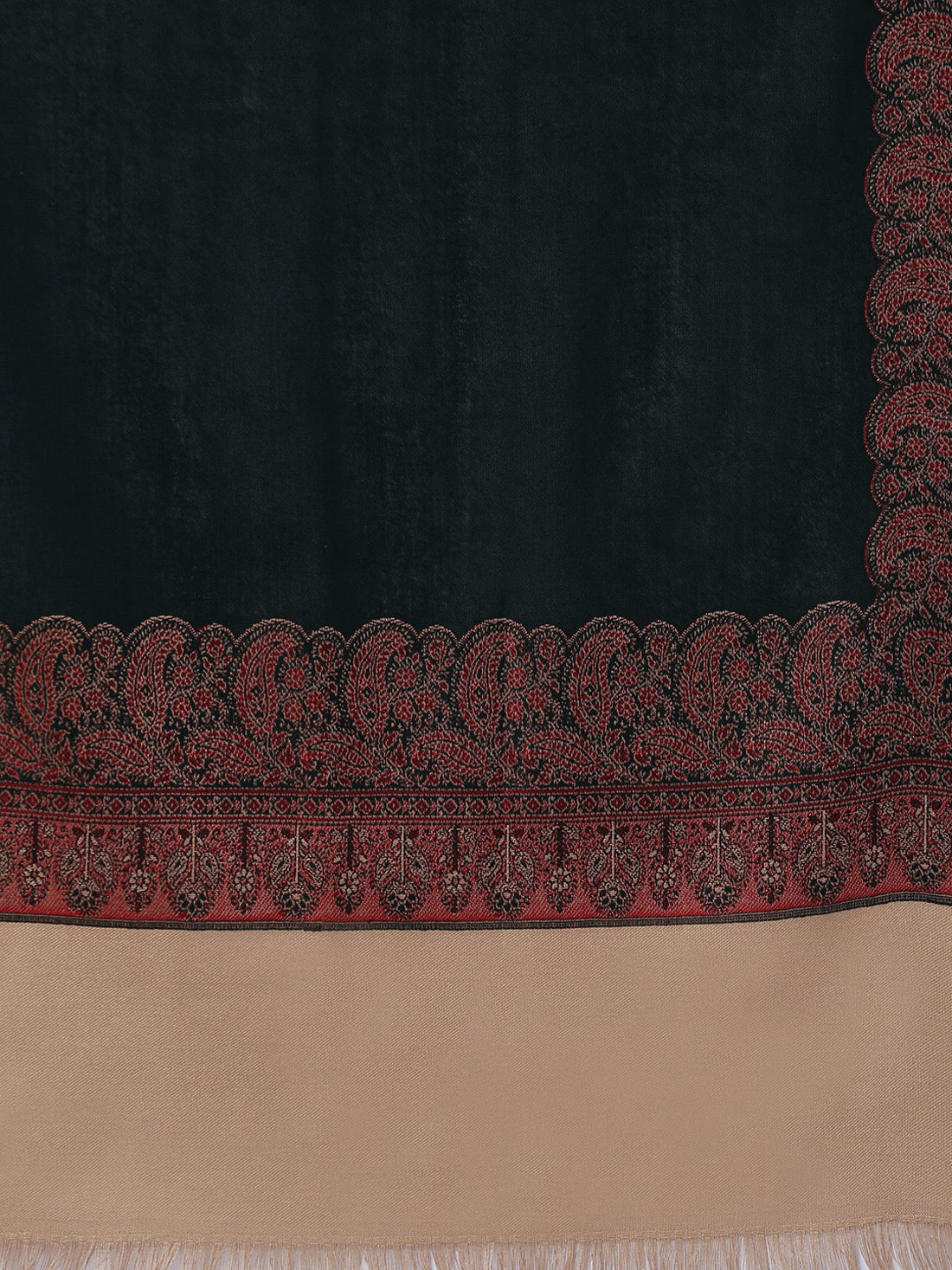 Weavers Villa Women's Acro Wool Blend Woven Kashmiri Shawls