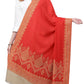 Weavers Villa Women's Acro Wool Blend Woven Kashmiri Shawls