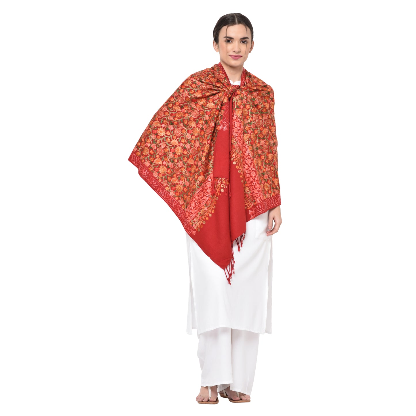 The Aari Embroidery Stole