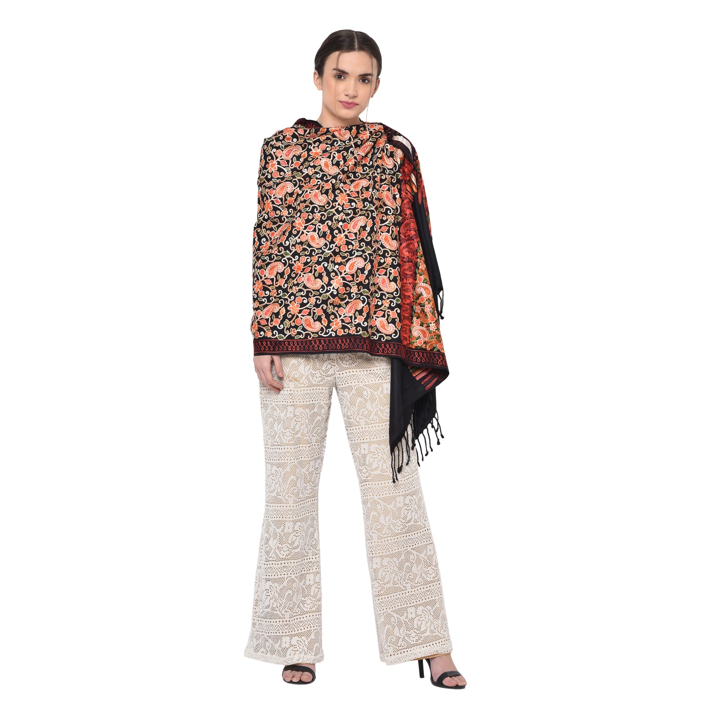 The Aari Embroidery Stole