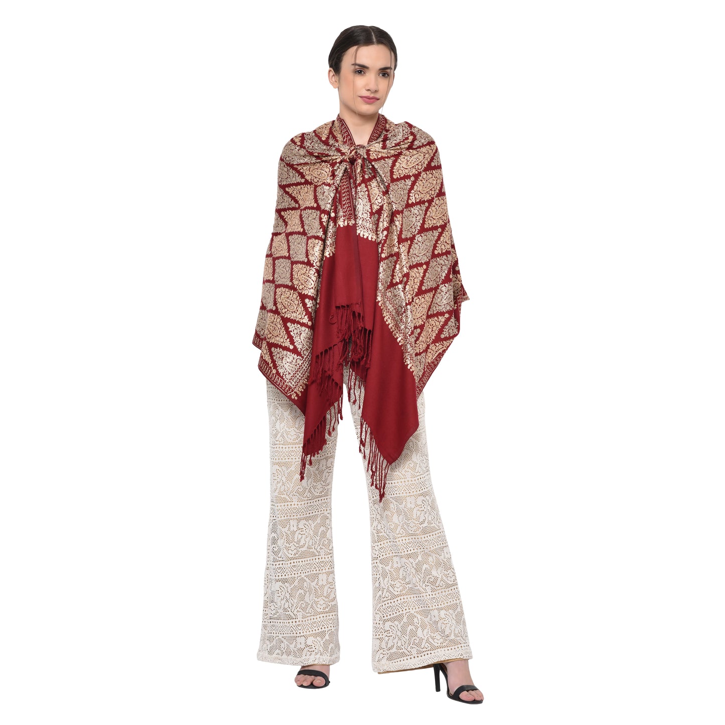 The Aari Embroidery Stole