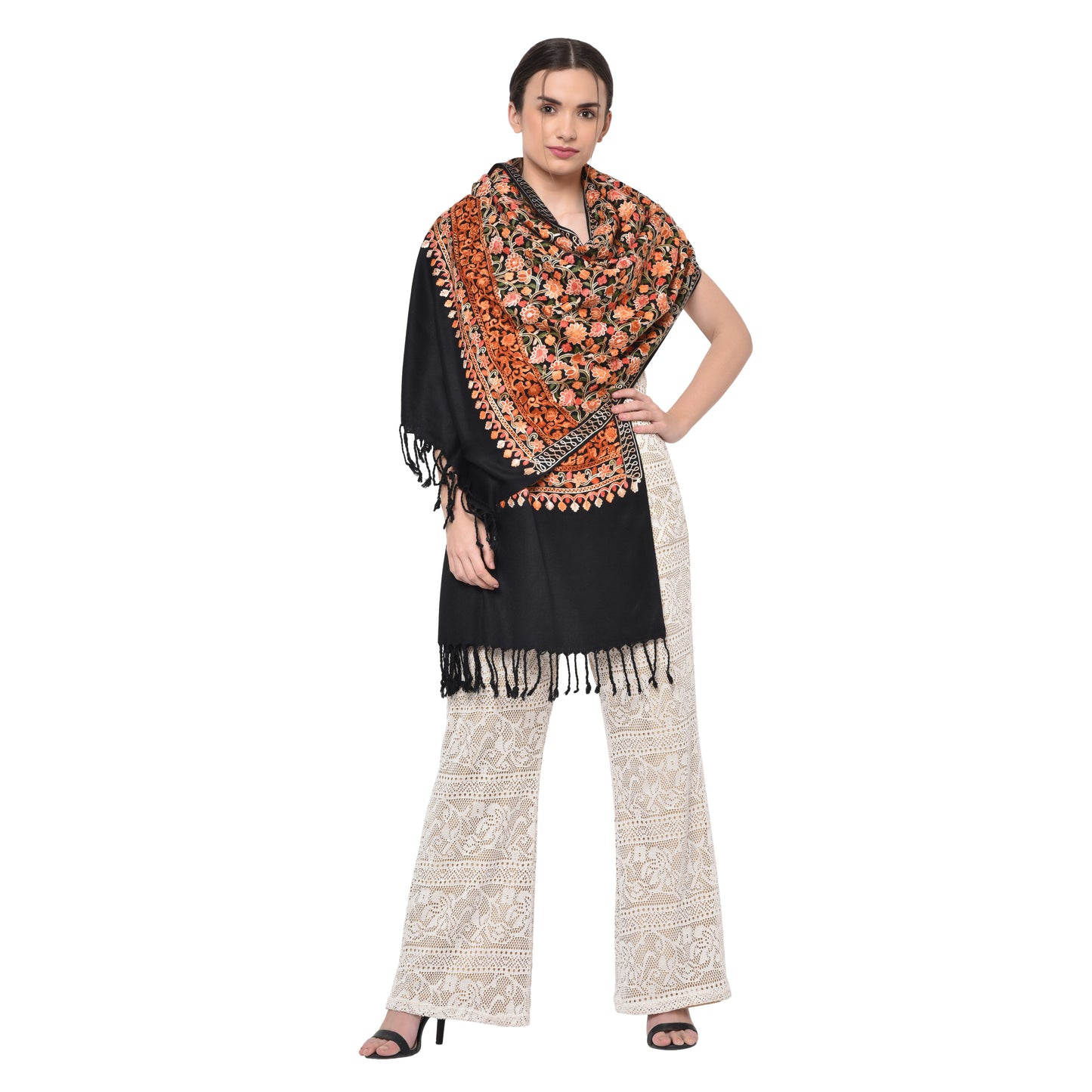 The Aari Embroidery Stole