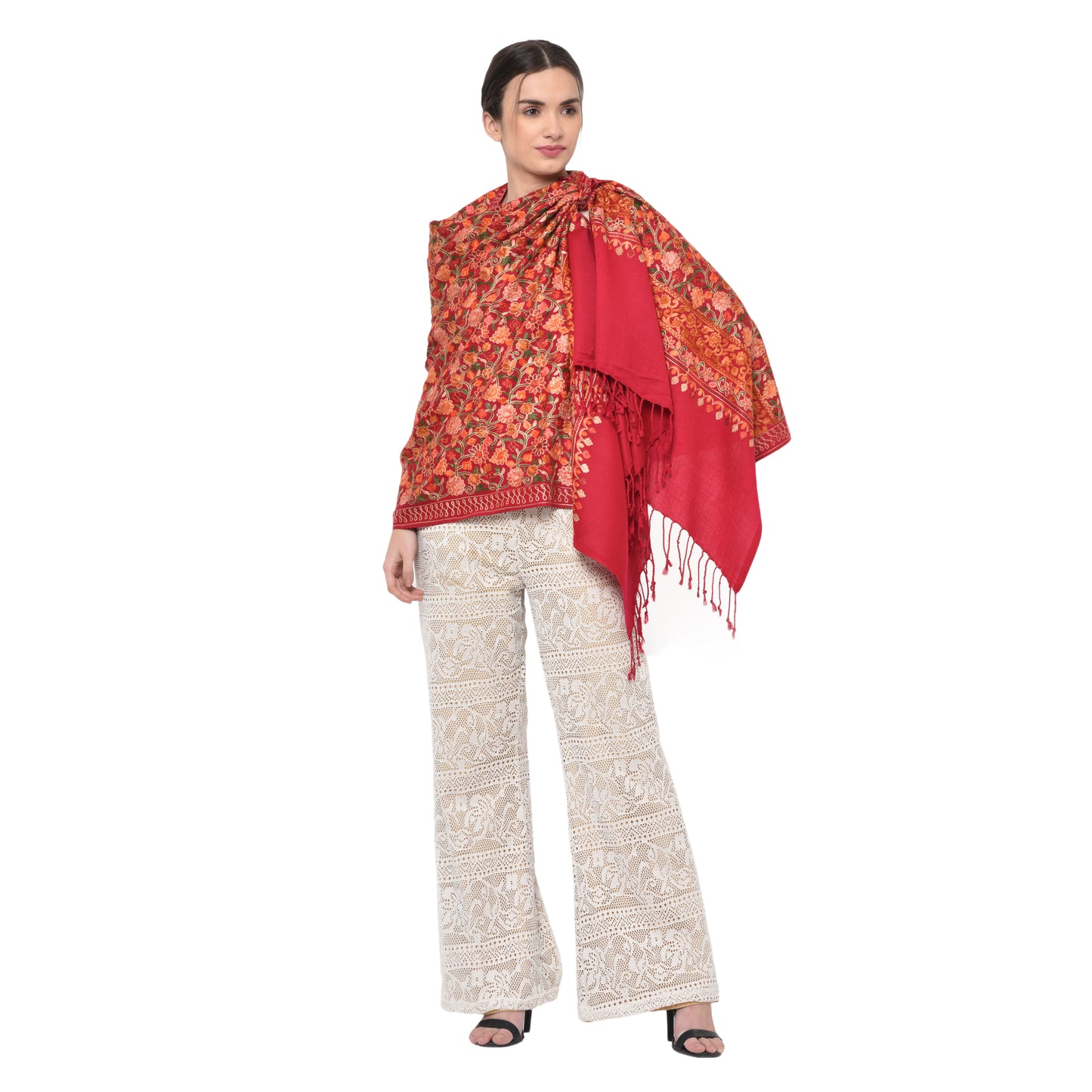 The Aari Embroidery Stole