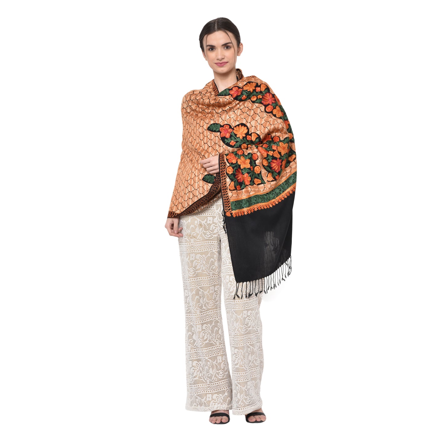 The Aari Embroidery Stole