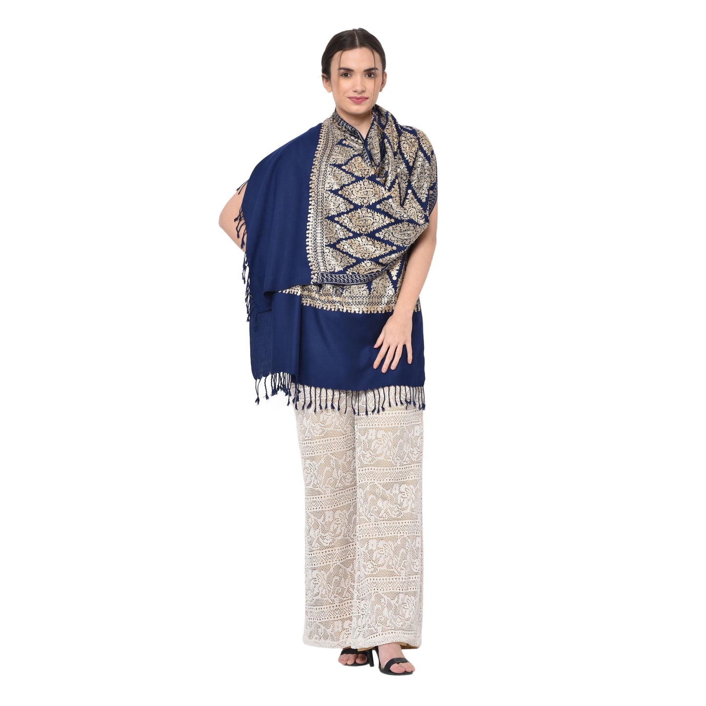 The Aari Embroidery Stole