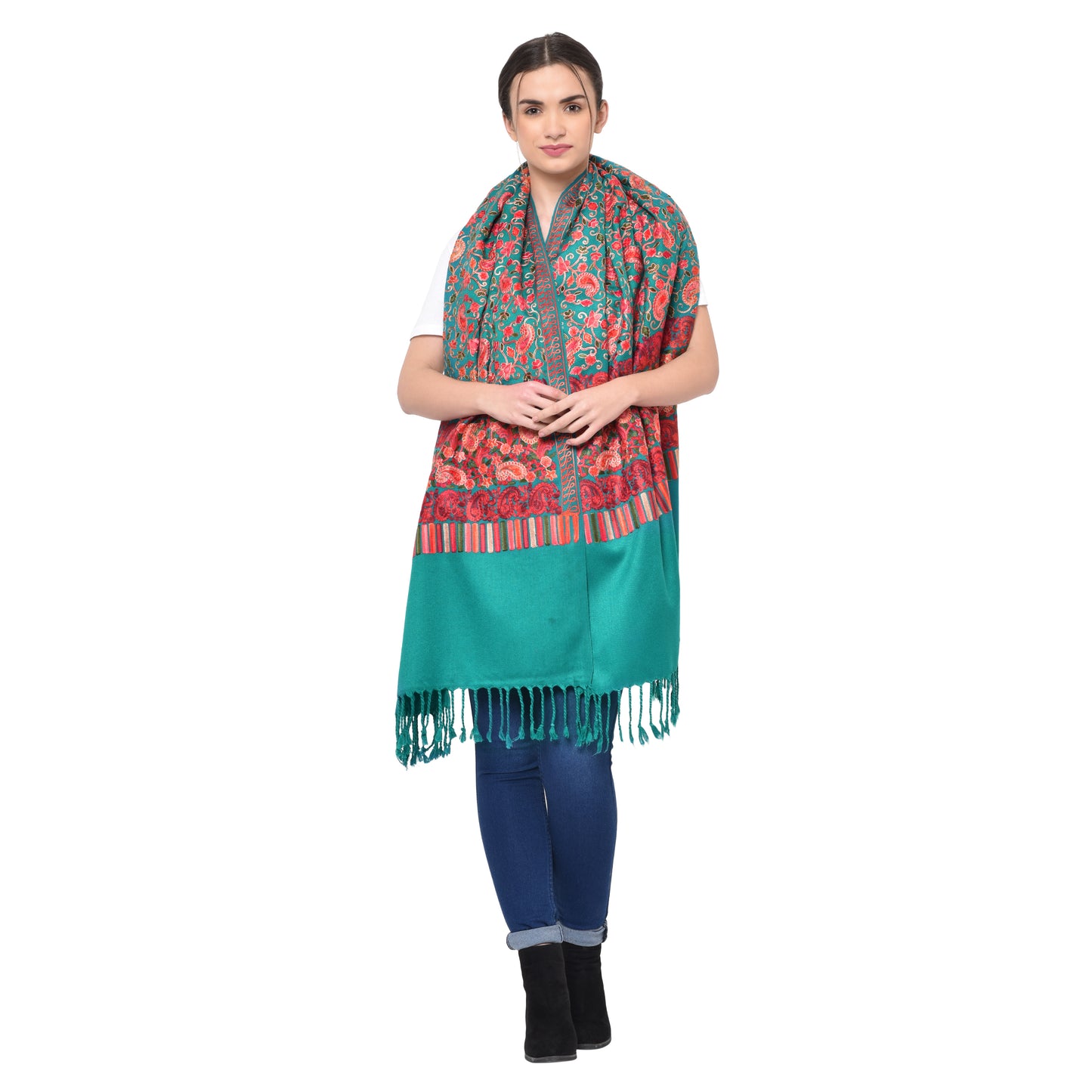 The Aari Embroidery Stole