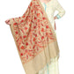 Weavers Villa Women's Kashmiri Aari Embroided Paisley Shawl