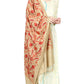 Weavers Villa Women's Kashmiri Aari Embroided Paisley Shawl