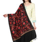 Weavers Villa Women's Kashmiri Aari Embroided Paisley Shawl