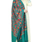 Weavers Villa Women's Kashmiri Aari Embroided Paisley Shawl