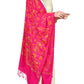 Weavers Villa Women's Kashmiri Aari Embroided Paisley Shawl