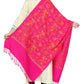 Weavers Villa Women's Kashmiri Aari Embroided Paisley Shawl