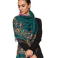 Floral Woven Reversible Viscose Stole