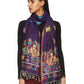 Floral Woven Reversible Viscose Stole