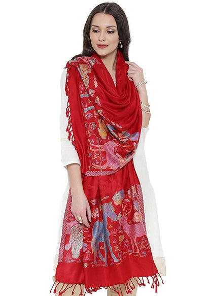 The Animal Design Viscose Stole