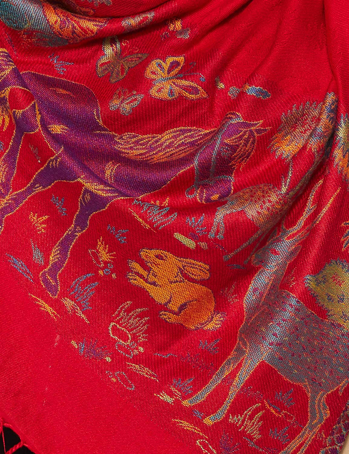 The Animal Design Viscose Stole
